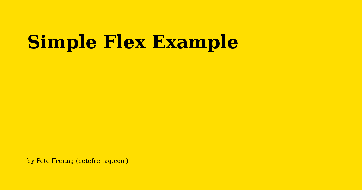 flex essays examples